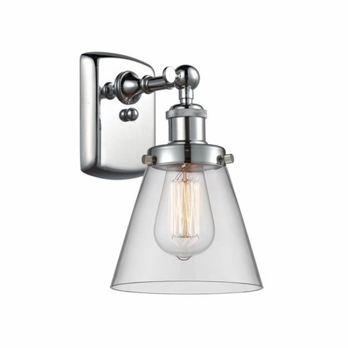 Innovations Lighting Cone 1 - Light Sconce in  Polished Chrome - image 1 of 1