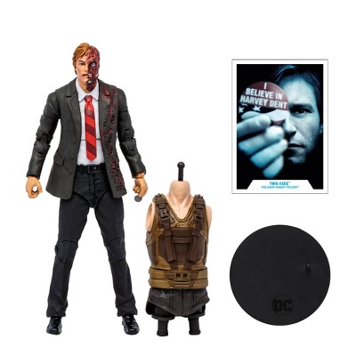 McFarlane Toys DC Gaming Build-A-Figure Dark Knight Trilogy Two-Face Action Figure, 4 of 12