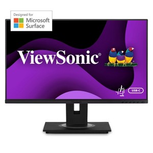 ViewSonic VG245 24 Inch IPS 1080p Monitor Designed for Surface with advanced ergonomics, 60W USB C, HDMI and DisplayPort inputs for Home and Office - 1 of 4
