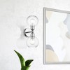 Livex Lighting Downtown 2 - Light Vanity in  Polished Chrome - 4 of 4