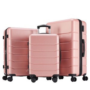 Hardside Luggage with Spinner Wheels Expandable and TSA Lock Hard Shell Lightweight Roller Suitcase - 1 of 4