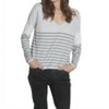 Women's Lindsey Stripe Vee Top - LABEL+thread - 2 of 4