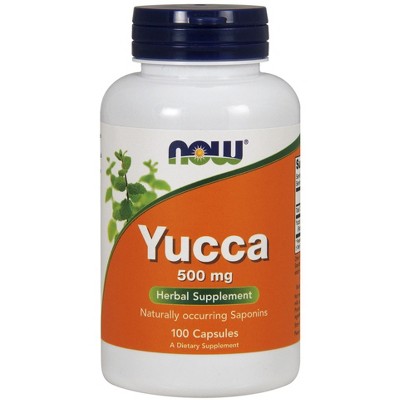 Yucca 500mg by Now Foods  -  100 Capsule