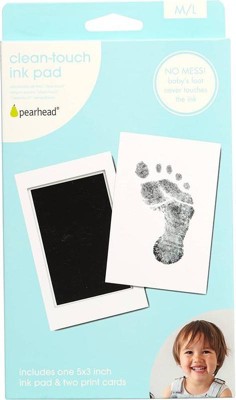 Baby footprint hot sale kit target