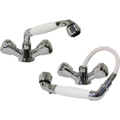 Scandvik Inc Combo Shower Sprayer - White Boat Equipment 46011P