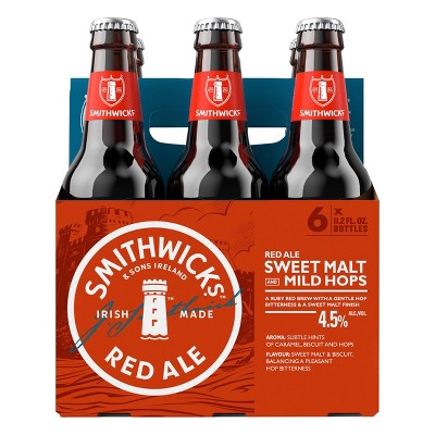 Smithwick's Irish Ale Beer - 6pk/11.2 fl oz Bottles