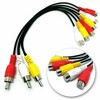 Sanoxy 3 RCA Male Jack To 6 RCA Female Splitter Audio Video AV TV DVD Adapter Cable - 2 of 4