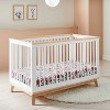Fitted Jersey Crib Sheet - Pink Floral - 2pk - Cloud Island™ - 2 of 4