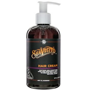 Suavecito Brilliant Hair Cream | Pump Bottle Light to Medium Hold with a Natural Shine All Day -  (8 oz) - 1 of 4