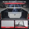 locking trailer tongue box. Heavy-duty aluminum diamond plate, fully waterproof. Ideal storage solution for your truck bed or RV trailer - 3 of 4
