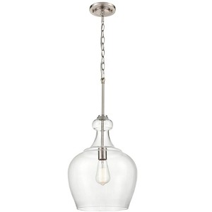 Millennium Lighting Corra 1 - Light Pendant in  Brushed Nickel - 1 of 4