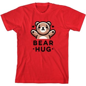 Bear Hug Youth Crew Neck Short Sleeve Tee - 1 of 2