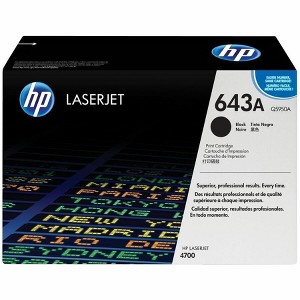 HP 643A Black Original LaserJet Toner Cartridge Q5950A - 1 of 4