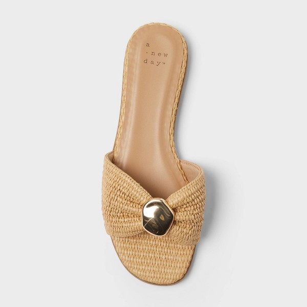 Sandalias Kalina para mujer con plantilla de espuma viscoelástica - A New Day™ Natural 3