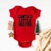 The Juniper Shop Santa's Little Helper Words Baby Bodysuit - 2 of 3