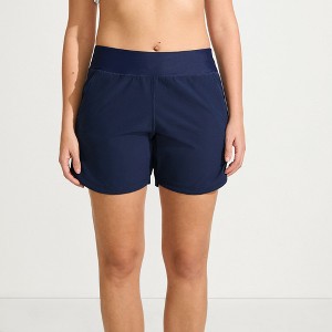 Lands' End Women's SunShade UPF 50 5" Board Shorts - 1 of 4
