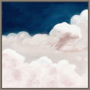 Amanti Art Cloudy Night I by Studio Canvas Wall Art Print Framed 22 x 22-in. - 1 of 4