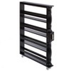 The Lakeside Collection Wooden Can Organizer & Spice Rack - Slim Rolling Kitchen Cart - 4 of 4