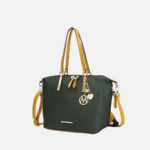 MKF Collection Layla Solid Tote Bag Convertible Backpack by Mia k - 1 of 4