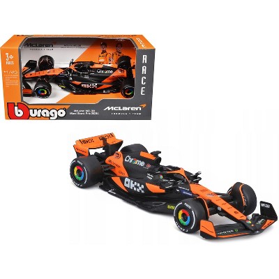 McLaren MCL38 #81 Oscar Piastri "OKX" Formula One F1 "Miami GP" (2024) 1/43 Diecast Model Car by Bburago