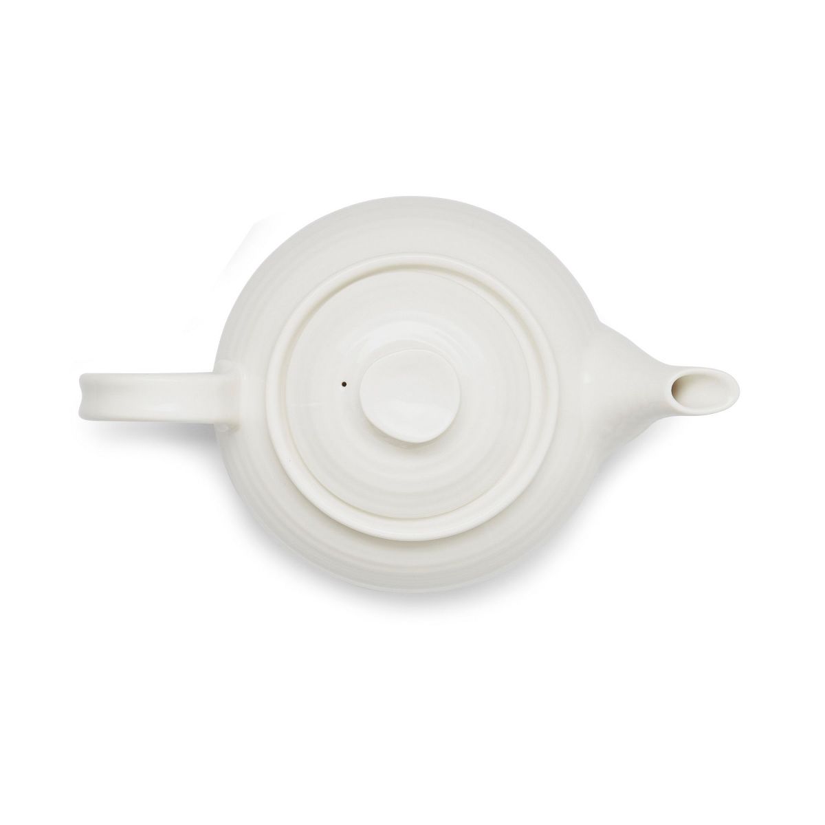 Portmeirion Sophie Conran, White 2 Pint Teapot – Fine Porcelain with Handle for Afternoon Tea, Dining & Entertaining – Dishwasher & Microwave Safe - thumbnail 3