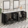 NicBex 30/36/60/72"Bathroom Vanity Set with Ceramic Sink,2 Doors&1 Drawer,Multifunctional Storage Cabinet Combo,4" Faucet Hole(No Faucet) - 2 of 4