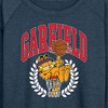 Women's - Garfield - Basketball Lightweight French Terry Wide Neck Long Sleeve Shirt - 2 of 4