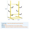 Freestanding Kayak Storage Rack, Heavy Duty Adjustable Kayak Rack for Indoor Outdoor Storage, Paddle Board Rack Holder for Kayak, Canoe, Surfboard - 2 of 4