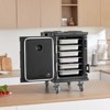 VEVOR Insulated Food Pan Carrier, 95 Qt Hot Box for Catering, Food Box Carrier with Buckle, Front Loading Food Warmer with Handles - 2 of 4