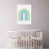 13" x 19" Rainbow Beauty 1 Nature and Landscape Framed Wall Art Green - Olivia's Easel - 4 of 4
