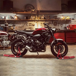 Heavy-Duty Motorcycle Front & Rear Stand Set – 900 lbs Capacity, Adjustable Width, Durable Steel Construction for Maintenance, Repairs & Storage - 1 of 4