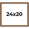 PosterPalooza | Classic Gold Picture Frame - UV Acrylic, Backing Board, Hanging Hardware Included - 2 of 4