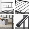 Yaheetech Metal Canopy Platform Bed Frame with Headboard and Footboard and Slatted Structure - image 4 of 4