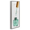 Stupell Industries Cyan Makeup Nail Polish Brush Black Framed Giclee Art - 3 of 4