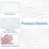 Unique Bargains Sheer Nylon Glitters Wave Mesh Decorative Ribbon Trim 6 Inch 10 Yards - 3 of 4