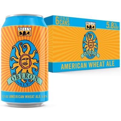 Bell's Oberon Wheat Ale Beer - 6pk/12 fl oz Cans