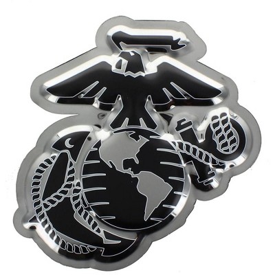 Toynk U.S. Marine Corps Chrome Domz Steel Wall Hanging