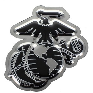 Toynk U.S. Marine Corps Chrome Domz Steel Wall Hanging - 1 of 1