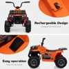 Garvee 12V Kids Electric Ride On Car, 4-Wheeler Quad ATV Play Car with 1.8MPH Max Speed, Treaded Tires, Push-Button Accelerator - 2 of 4