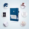 Undated Planner Premium Weekly 6.5"x9.625" Mystic Blue - Clever Fox: Faux Leather, Pockets, Elastic Closure, Ribbon Marker - 2 of 4