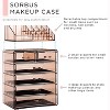 Sorbus Clear Makeup & Jewelry Organizer & Display (4 Large, 2 Small Drawers) - 2 of 4