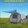 Acekool Camping Tent, Easy Setup 4-6 Person Family Tent, Waterproof, Lightweight, Spacious, Portable Shelter for Outdoor Adventures, Travel - 2 of 4