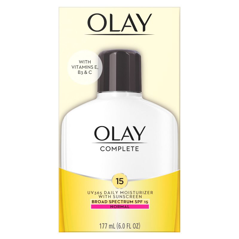 Olay Complete Lotion Moisturizer with Sunscreen - SPF 15 - 6 fl oz, 1 of 8
