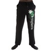 Harry Potter S Slytherin Logo Print Men's Sleep Pajama Pants - 2 of 2