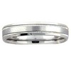 Pompeii3 4mm 950 Platinum Comfort Fit Wedding Band - 3 of 4