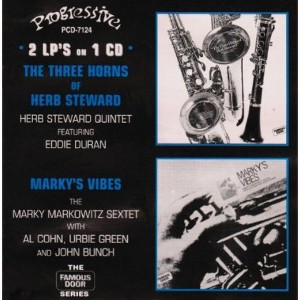 Herbie Steward - The Three Horns Of Herb Steward/Marky's Vibes (CD) - 1 of 1