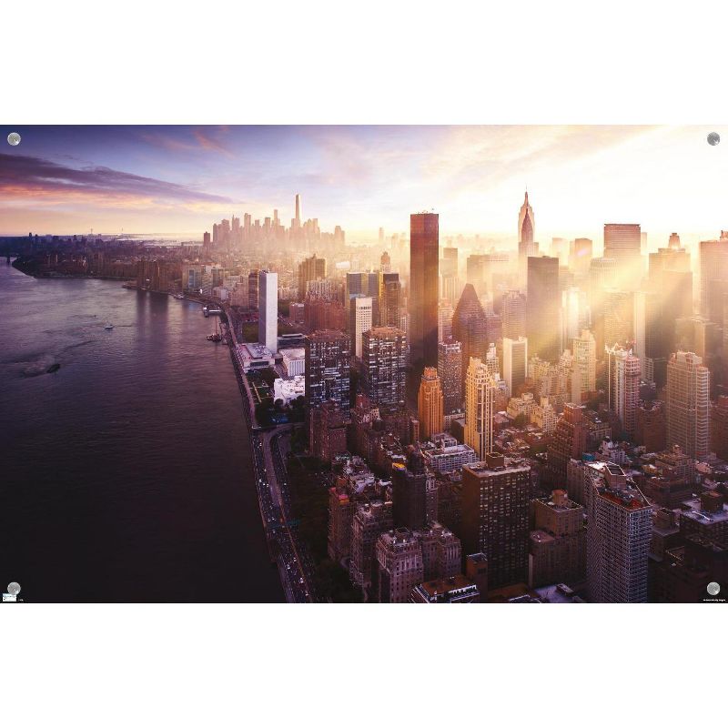 Trends International Cityscapes - New York City, New York Skyline at Dusk Unframed Wall Poster Prints, 4 of 7