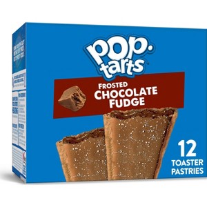 Pop-Tarts Frosted Chocolate Fudge Pastries - 12ct/20.31oz - 1 of 4