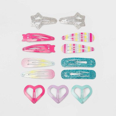 Toddler Girls' Value Pack Clips - Cat & Jack™