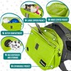 PetAmi Dog Backpack Saddle Bag, Vest Pack for Dogs to Wear, Harness Reflective Safety Side Pockets Leash Hook Camping Hiking Travel - 3 of 4